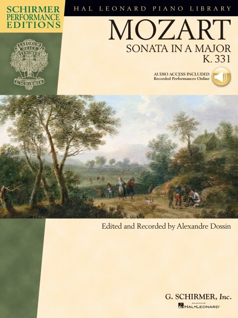 Mozart: Piano Sonata in A Major, K.331 Schirmer Performance Edition Book/Online Audio