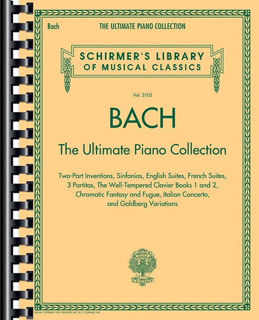 Front cover_Bach: The Ultimate Piano Collection