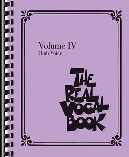 Front cover_The Real Vocal Book - Volume Iv