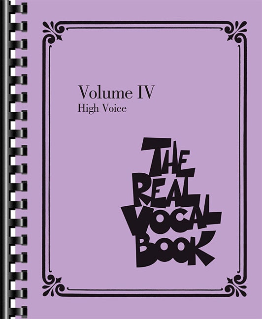 Front cover_The Real Vocal Book - Volume Iv