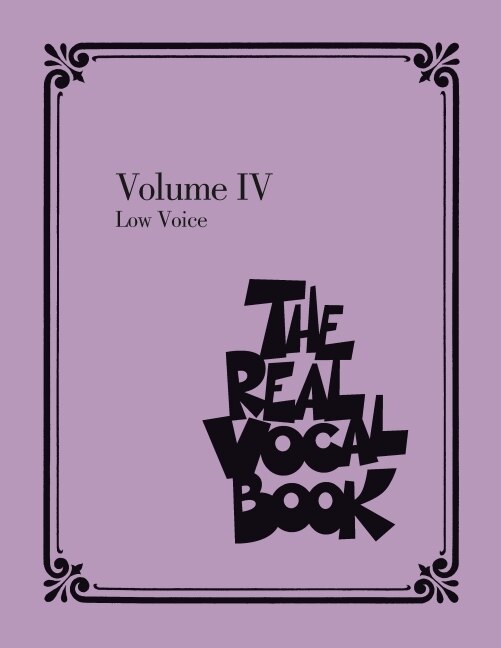 Front cover_The Real Vocal Book - Volume Iv
