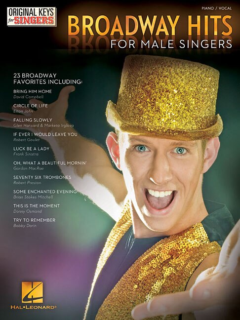 Front cover_Broadway Hits - Original Keys For Male Singers