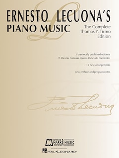 Couverture_Ernesto Lecuona's Piano Music