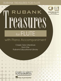 Rubank Treasures For Flute: Book With Online Audio (stream Or Download)
