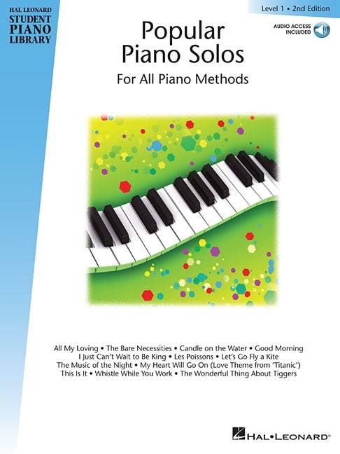Front cover_Popular Piano Solos  - Level 1