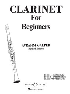 Couverture_Clarinet for Beginners