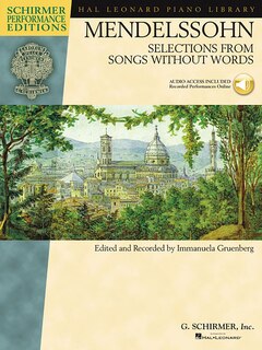 Mendelssohn - Selections From Songs Without Words: Book With Online Audio