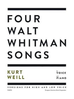 Front cover_Four Walt Whitman Songs