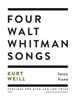 Front cover_Four Walt Whitman Songs