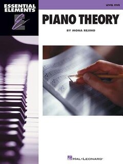 Couverture_Essential Elements Piano Theory - Level 5