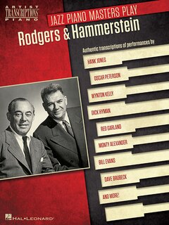 Front cover_Jazz Piano Masters Play Rodgers & Hammerstein