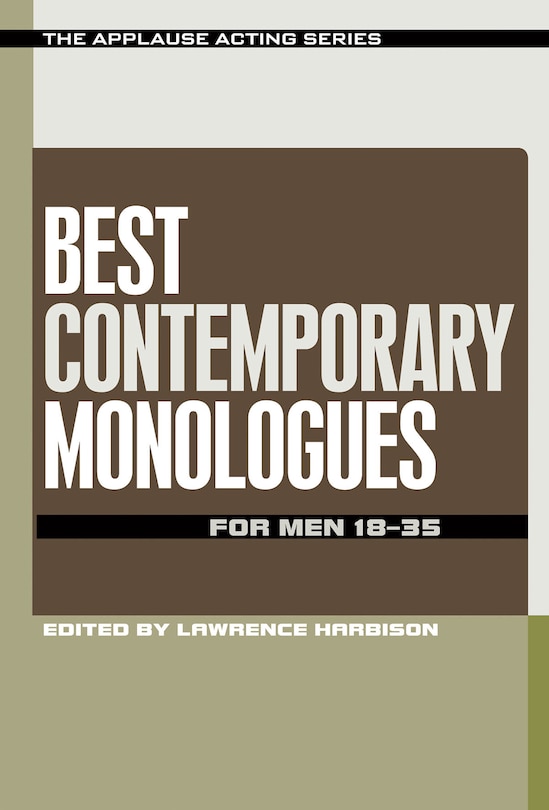 Couverture_Best Contemporary Monologues For Men 18-35