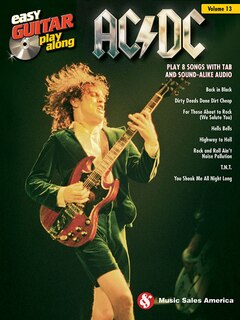 Front cover_Ac/dc: Easy Guitar Play-along Volume 13 (book/online Audio)