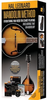 Hal Leonard Mandolin Method Pack: Includes A Mandolin, Method Book/cd, Chord And Scale Finder, Dvd, And Case
