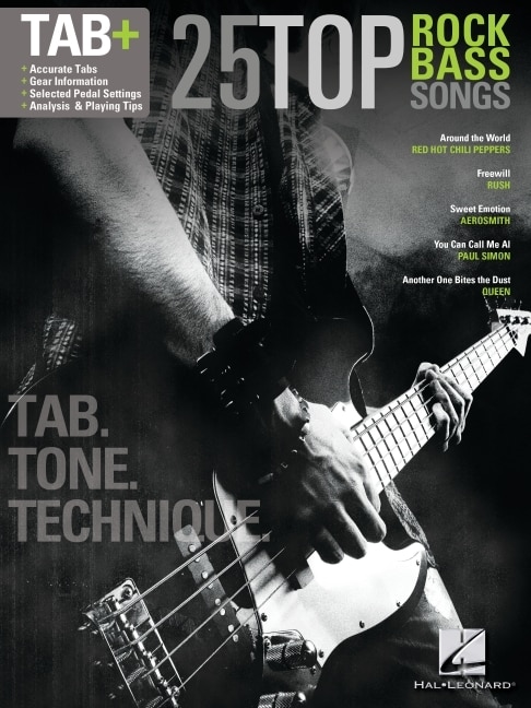 Front cover_25 Top Rock Bass Songs