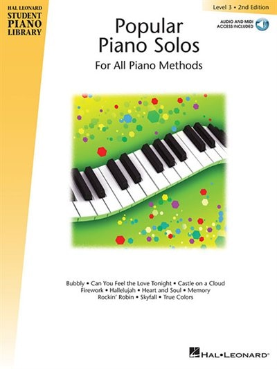 Front cover_Popular Piano Solos  - Level 3