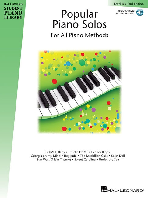 Front cover_Popular Piano Solos  - Level 4