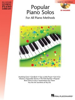 Popular Piano Solos  - Level 5: Hal Leonard Student Piano Library Book With Enhanced Cd