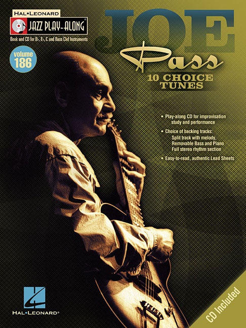 Joe Pass: Jazz Play-along Volume 186