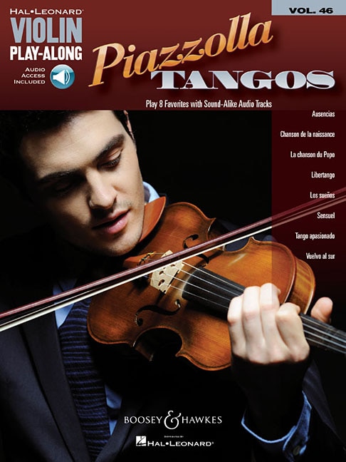 Piazzolla Tangos: Violin Play-along Volume 46