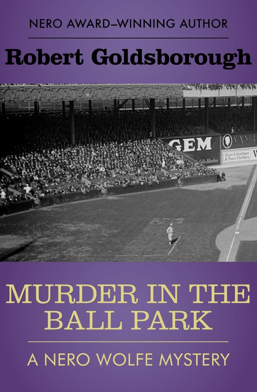 Front cover_Murder In The Ball Park