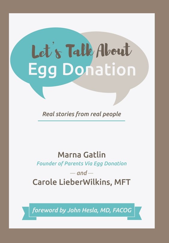 Front cover_Let's Talk About Egg Donation
