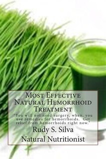 Front cover_Most Effective Natural Hemorrhoid Treatment