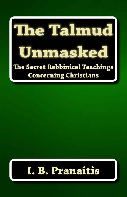 Front cover_The Talmud Unmasked