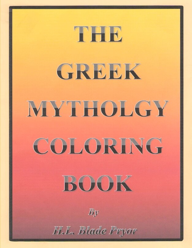 Couverture_The Greek Mythology Coloring Book