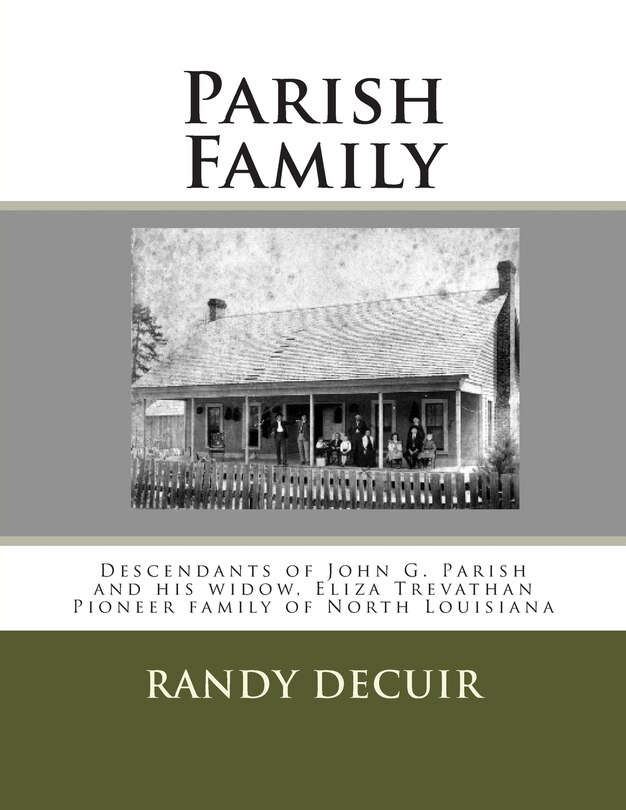 Front cover_Parish Family