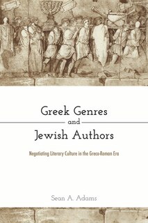 Front cover_Greek Genres And Jewish Authors