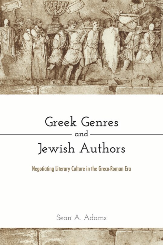 Front cover_Greek Genres And Jewish Authors