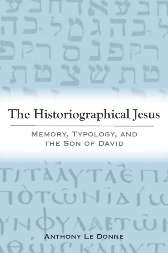 Couverture_The Historiographical Jesus