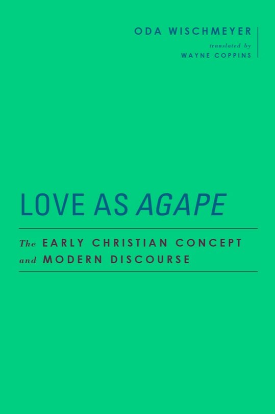 Front cover_Love as Agape