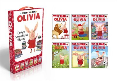 OLIVIA's Sensational Stories: Olivia Helps Mother Nature; Olivia Goes to the Library; Olivia Plays Soccer; Olivia Measures Up; Ol