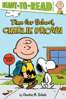 Front cover_Time for School, Charlie Brown