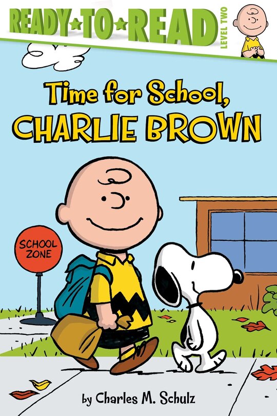 Front cover_Time for School, Charlie Brown
