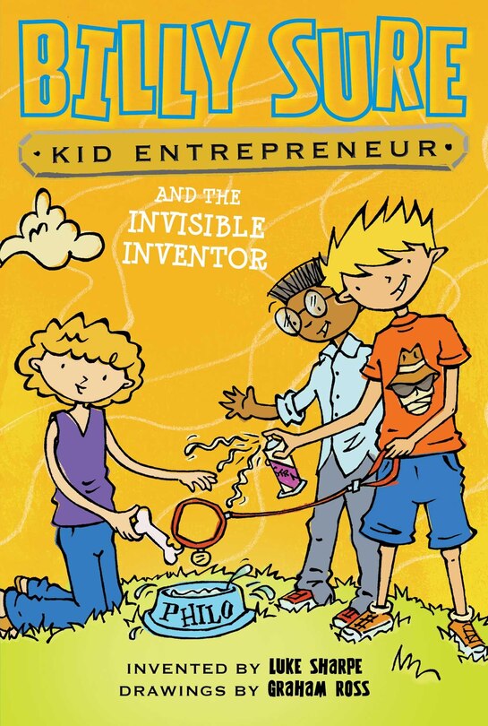 Front cover_Billy Sure Kid Entrepreneur and the Invisible Inventor