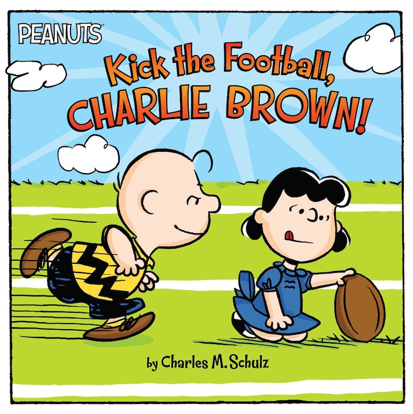 Front cover_Kick the Football, Charlie Brown!