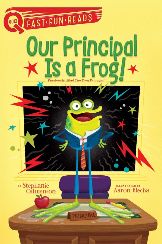 Front cover_Our Principal Is a Frog!