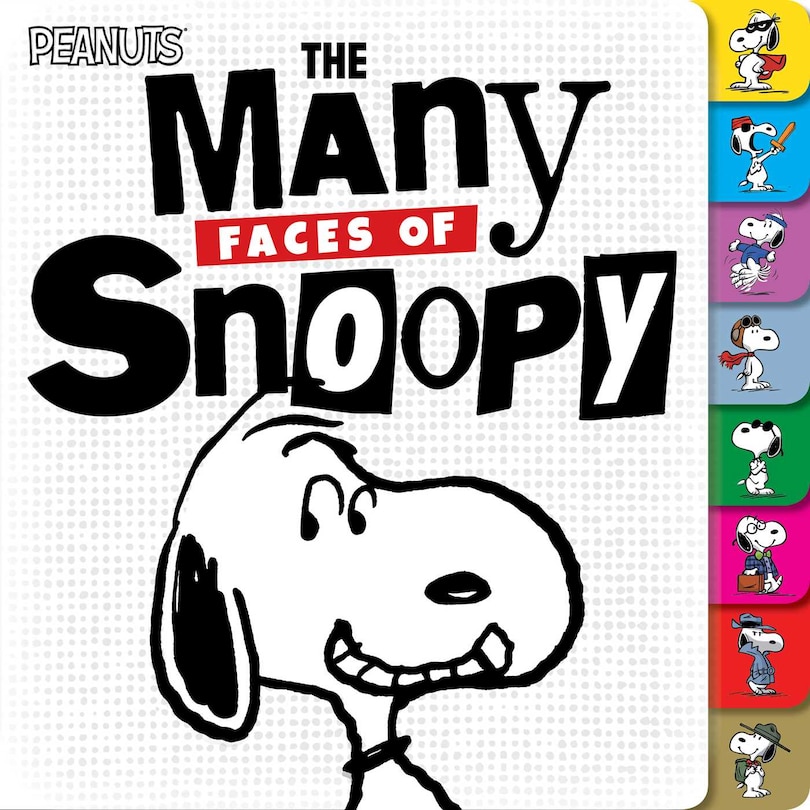 Front cover_The Many Faces of Snoopy
