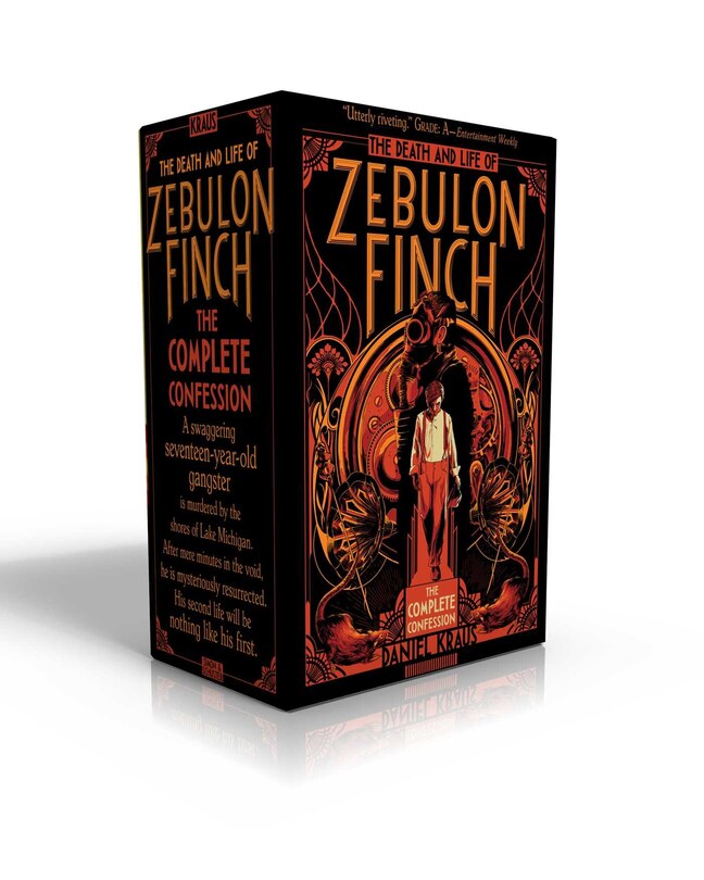 Front cover_The Death and Life of Zebulon Finch -- The Complete Confession (Boxed Set)