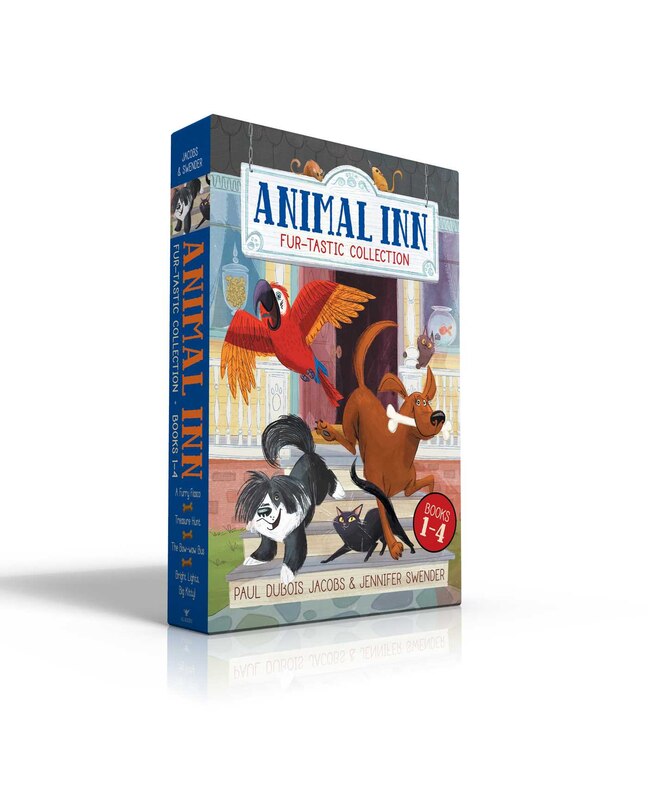 Animal Inn Fur-tastic Collection Books 1-4 (Boxed Set): A Furry Fiasco; Treasure Hunt; The Bow-wow Bus; Bright Lights, Big Kitty!