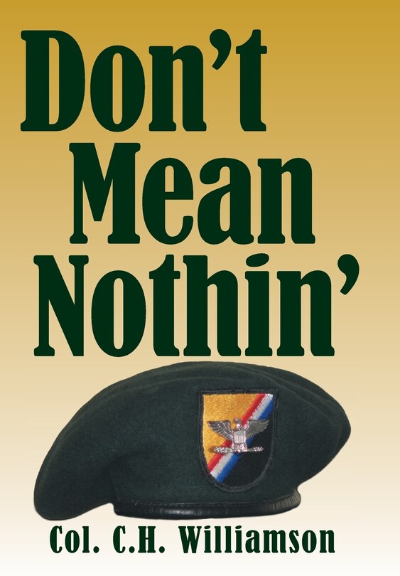Front cover_Don't Mean Nothin'