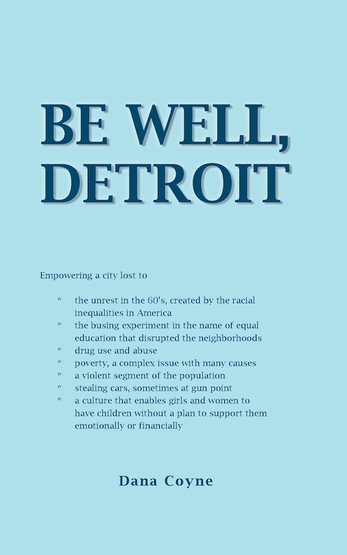 Front cover_Be Well, Detroit