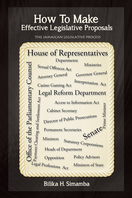 Front cover_How To Make Effective Legislative Proposals