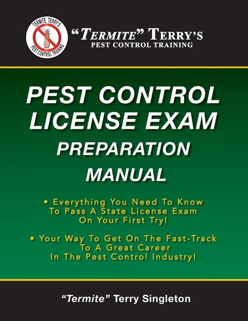 Couverture_Termite Terry's Pest Control License Exam Preparation Manual