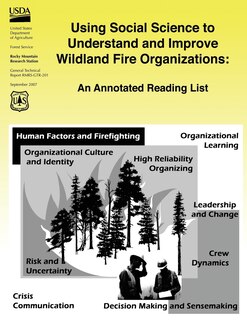 Couverture_Using Social Science to Understand and Improve Wildland Fire Organizations