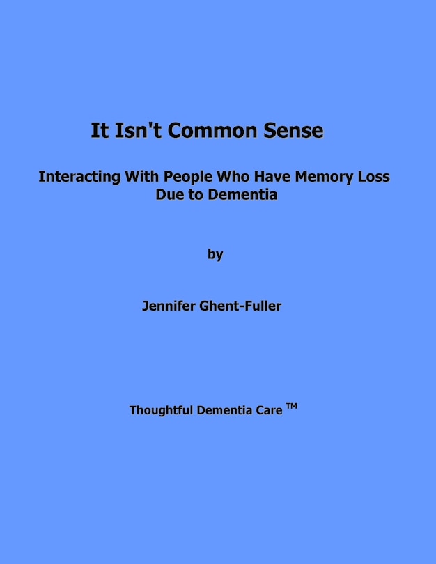 Couverture_It Isn't Common Sense