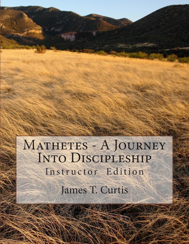 Couverture_Mathetes - a Journey Into Discipleship